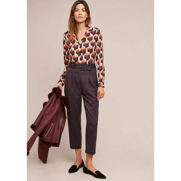 Anthropologie Cartonnier Linework Trouser … - Picture 2 of 8
